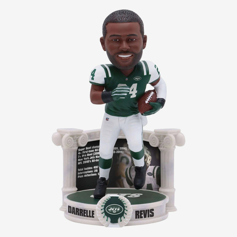Darrelle Revis New York Jets Career Retrospective NFL Bobblehead (ONLINE ORDER ONLY)