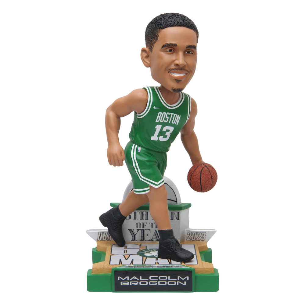 Malcolm Brogdon Boston Celtics 2023 Sixth Man Of The Year NBA Bobblehead (ONLINE ORDER ONLY)