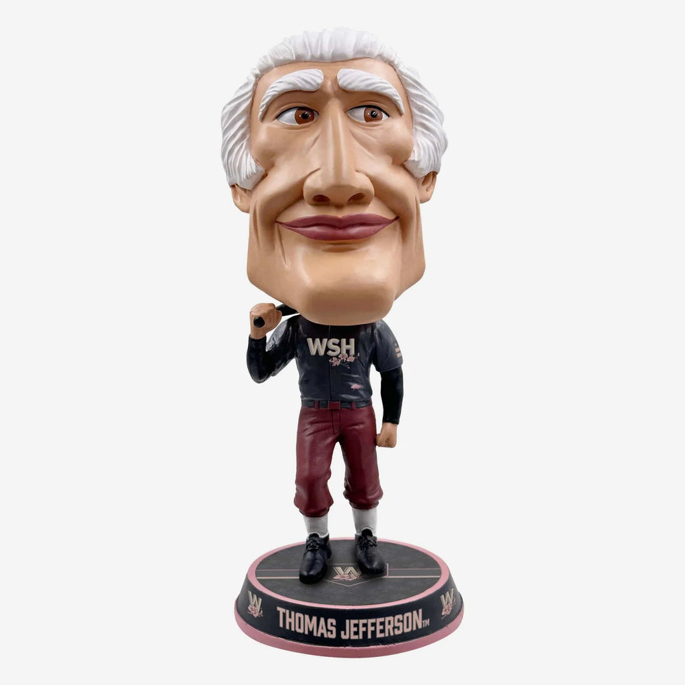 Thomas Jefferson Washington Nationals 2023 City Connect Field Stripe Bighead MLB Bobblehead (ONLINE ORDER ONLY)