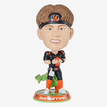 Joe Burrow Cincinnati Bengals Nickelodeon Glow In The Dark Bighead NFL Bobblehead (ONLINE ORDER ONLY)
