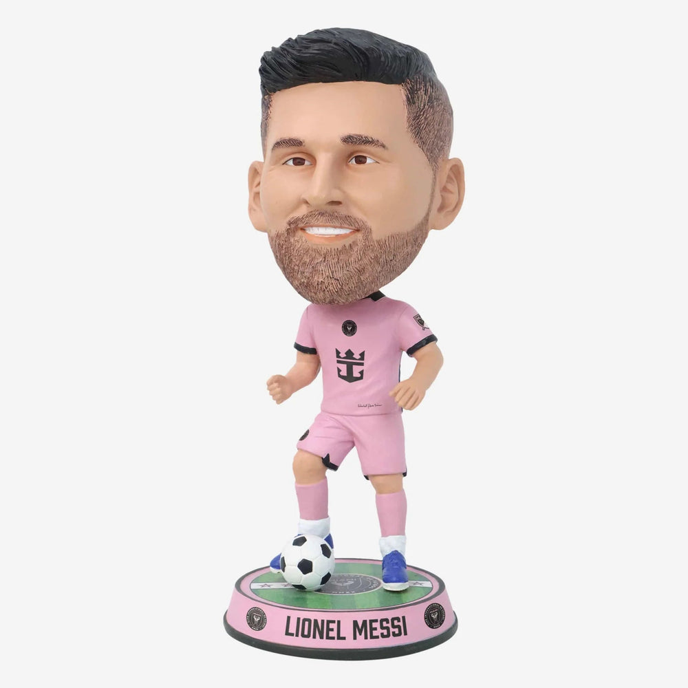 Lionel Messi Inter Miami CF Field Stripe Bighead MLS Soccer Bobblehead (ONLINE ORDER ONLY)