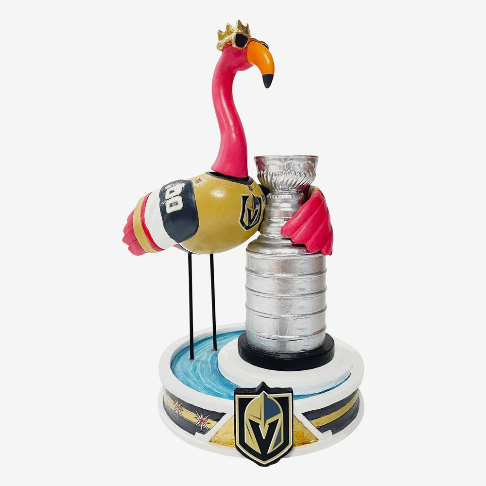 Flamingo Vegas Golden Knights 2023 Stanley Cup Champions NHL Bobblehead (ONLINE ORDER ONLY)