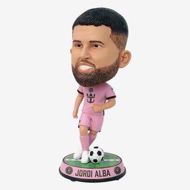 Jordi Alba Inter Miami CF Field Stripe Bighead MLS Bobblehead (ONLINE ORDER ONLY)