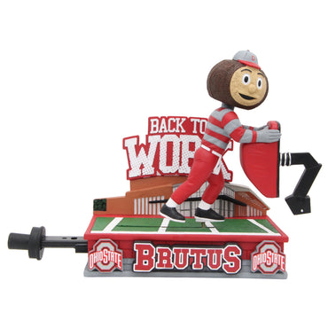 Brutus Buckeye Ohio State Buckeyes 2023 Training Camp NCAA College Bobblehead (ONLINE ORDER ONLY)