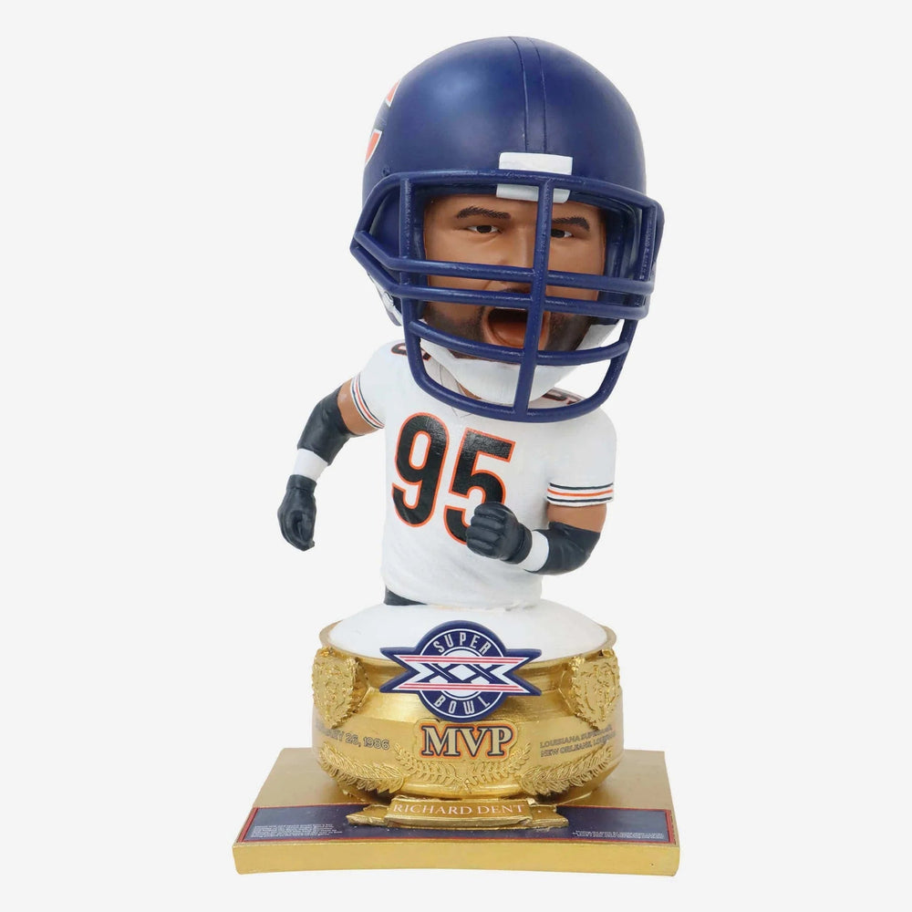 Richard Dent Chicago Bears Super Bowl XX MVP Bust Bighead NFL Bobblehead (ONLINE ORDER ONLY)