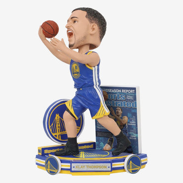 Klay Thompson Golden State Warriors Sports Illustrated Cover NBA Bobblehead (ONLINE ORDER ONLY)