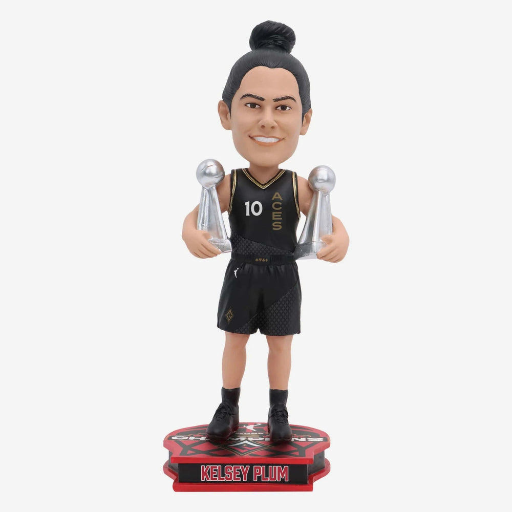 Kelsey Plum Las Vegas Aces 2023 WNBA Champions WNBA Basketball Bobblehead (ONLINE ORDER ONLY)