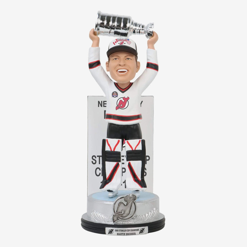 Martin Brodeur New Jersey Devils Stanley Cup Celebration Series NHL Bobblehead (ONLINE ORDER ONLY)