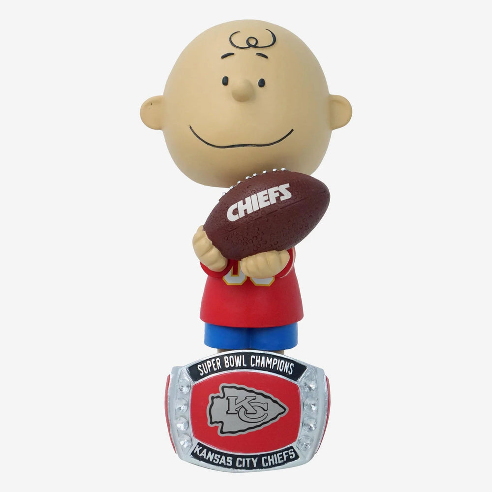 Kansas City Chiefs Peanuts Super Bowl LVIII Champions Ring Base (ONLINE ORDER ONLY)