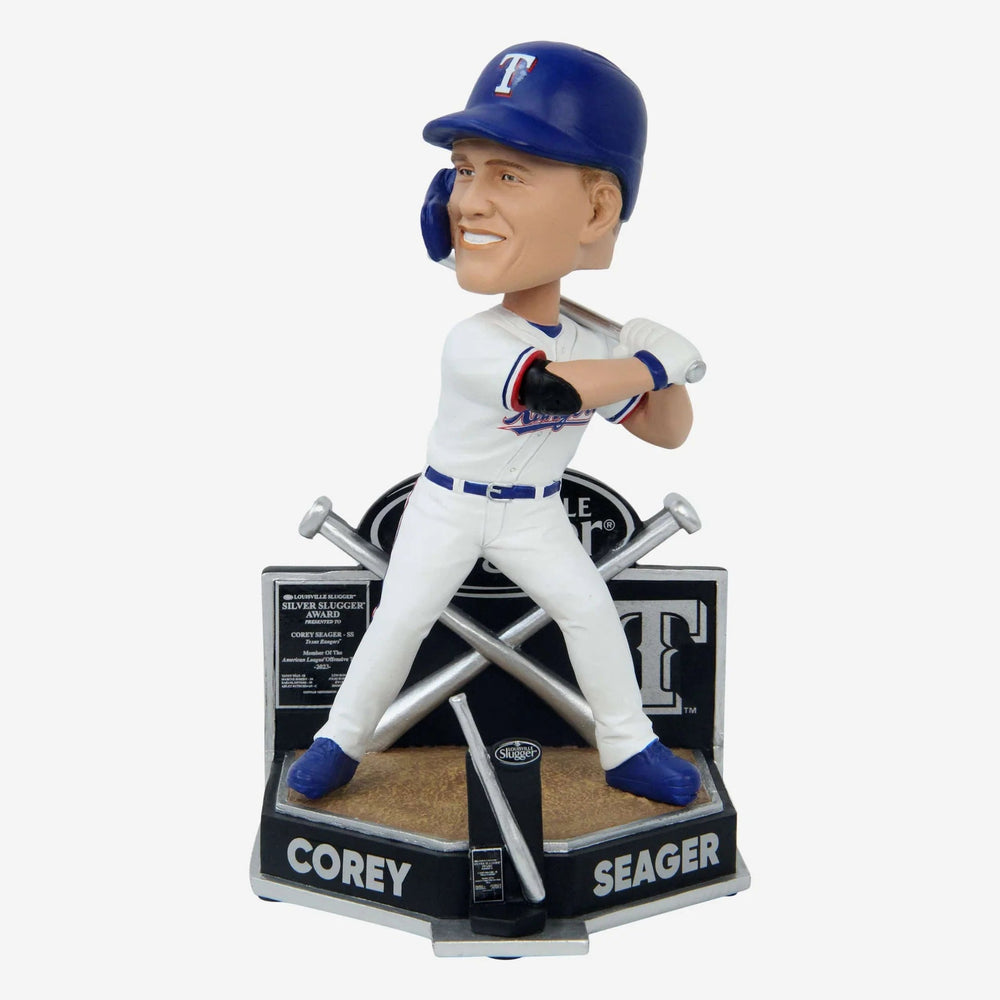 Corey Seager Texas Rangers 2023 Silver Slugger MLB Bobblehead (ONLINE ORDER ONLY)