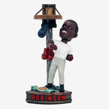 Sugar Ray Robinson Speed Bag Bobblehead (ONLINE ORDER ONLY)