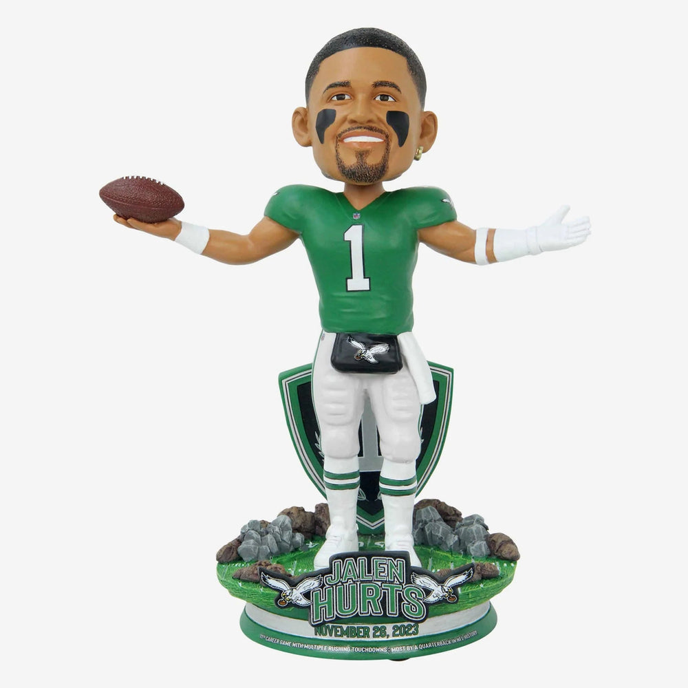 Jalen Hurts Philadelphia Eagles Game-Winning Touchdown NFL Bobblehead (ONLINE ORDER ONLY)
