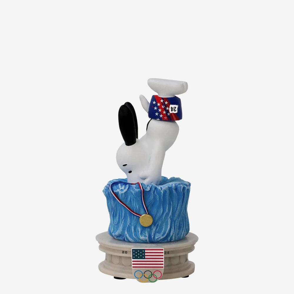 Us Olympic Team Swimming Snoopy Peanuts Mini Bobblehead (ONLINE ORDER ONLY)