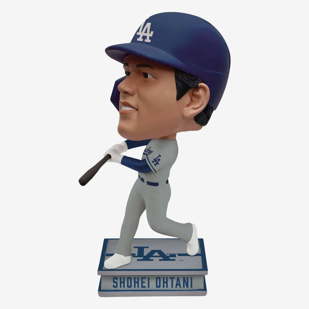 Shohei Ohtani Los Angeles Dodgers Away Jersey Square Base Bighead MLB Bobblehead (ONLINE ORDER ONLY)