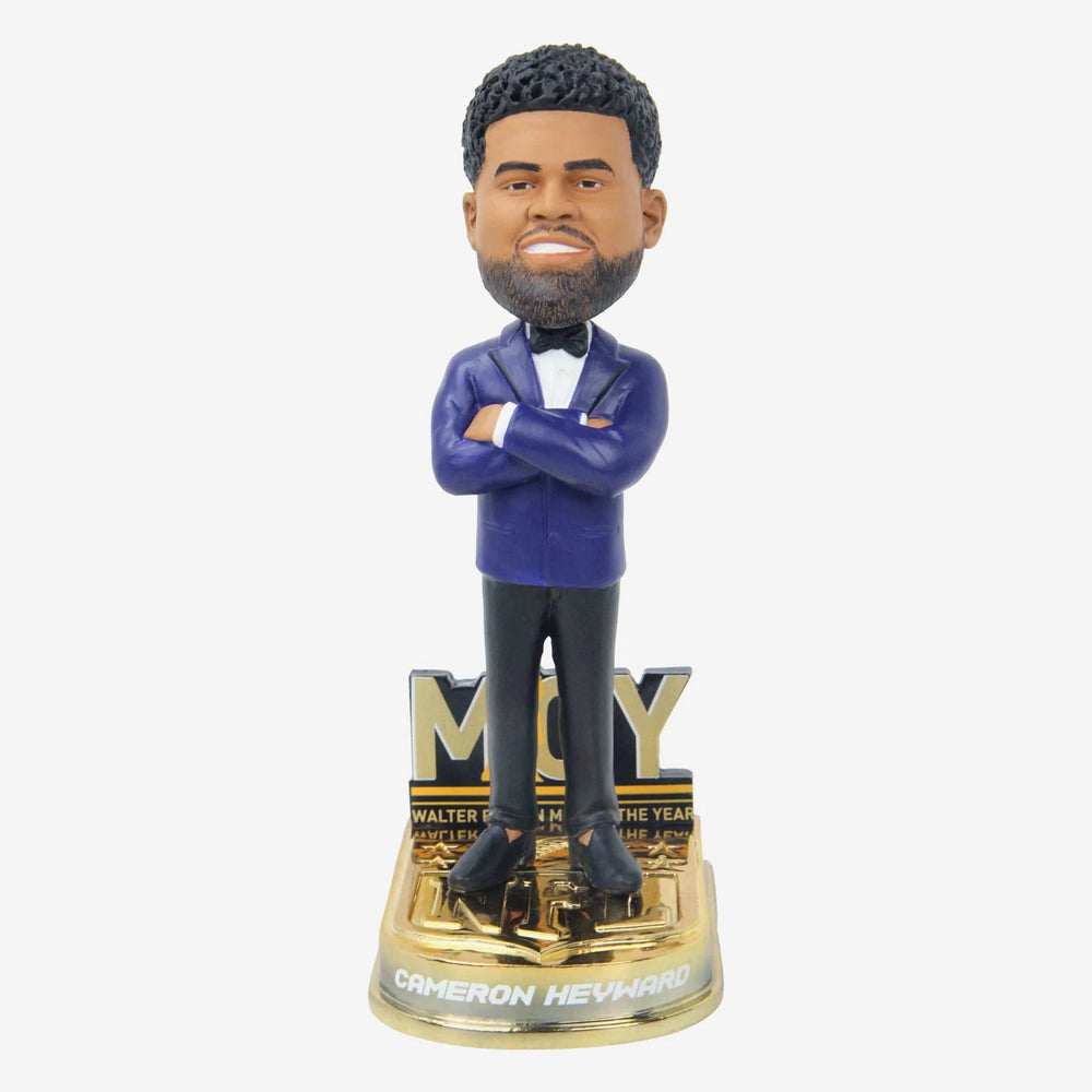 Cam Heyward Pittsburgh Steelers 2023 NFL Man Of The Year NFL Bobblehead (ONLINE ORDER ONLY)