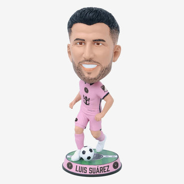Luis Suarez Inter Miami CF Field Stripe Bighead MLS Bobblehead (ONLINE ORDER ONLY)