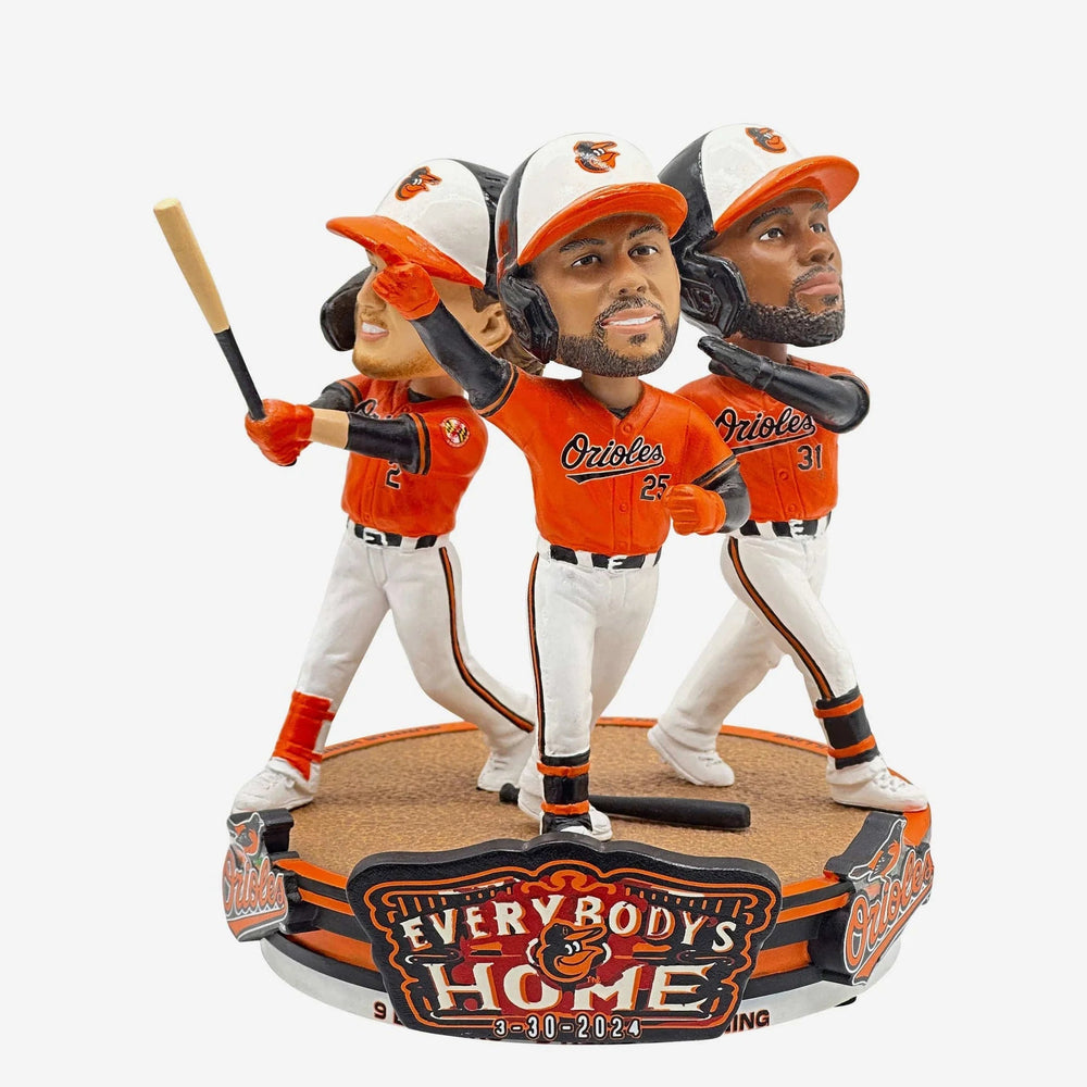 Baltimore Orioles Everybody Home Mini Bobblehead Scene MLB Bobblehead (ONLINE ORDER ONLY)