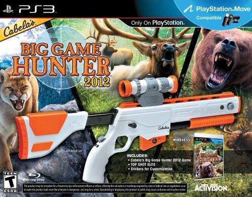 Cabela's Big Game Hunter 2012 with Gun (Playstation 3) (Online Order Only)