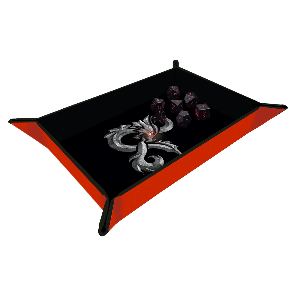 Honor Among Thieves Printed Leatherette Foldable Dice Tray for Dungeons & Dragons