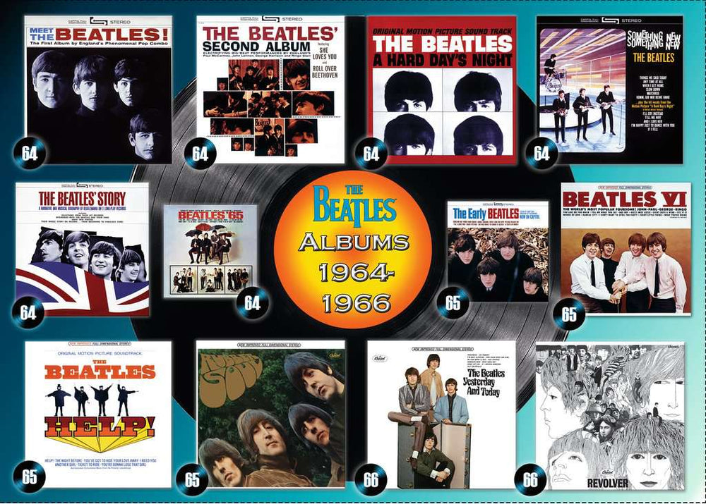 Puzzle: The Beatles - Albums 1964-1966 (ONLINE ORDER ONLY)