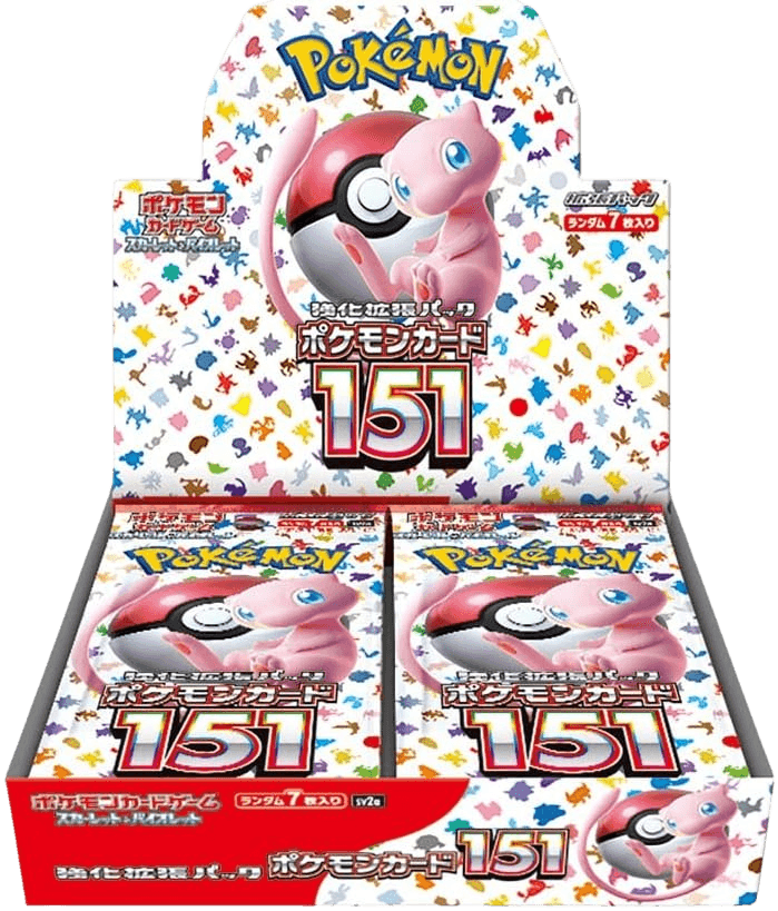 Japanese Pokémon Card 151 - Booster Box (Online Only)