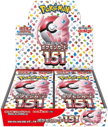 Japanese Pokémon Card 151 - Booster Box (Online Only)