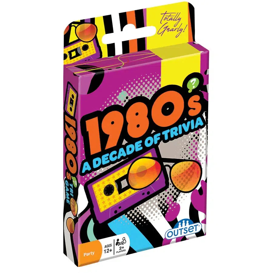 1980s A Decade of Trivia Card Game Outset (ONLINE ORDER ONLY)