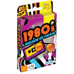 1980s A Decade of Trivia Card Game Outset (ONLINE ORDER ONLY)