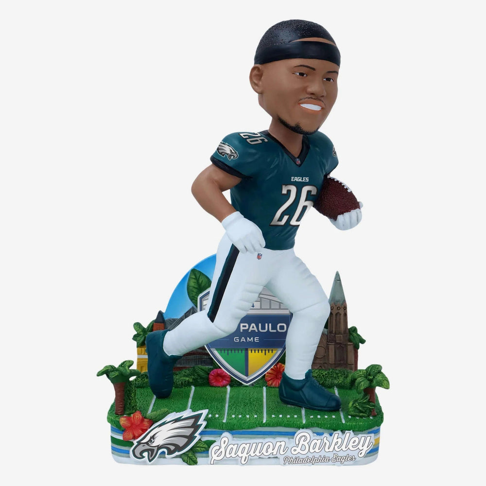 2024 NFL Corinthians Arena Sao Paulo Brazil Opening Game Bobbleheads (ONLINE ORDER ONLY)