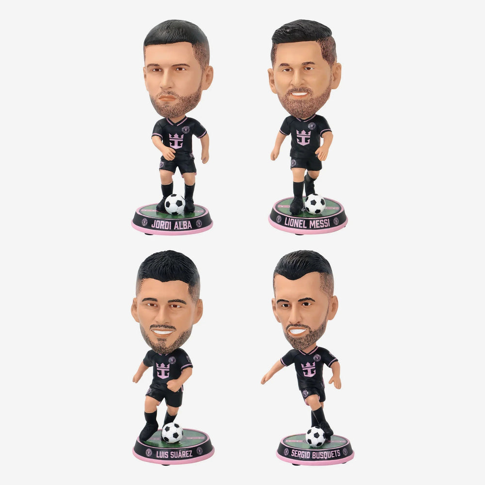 Inter Miami CF 4 Pack Mini Bighead Bobblehead Set (ONLINE ORDER ONLY)