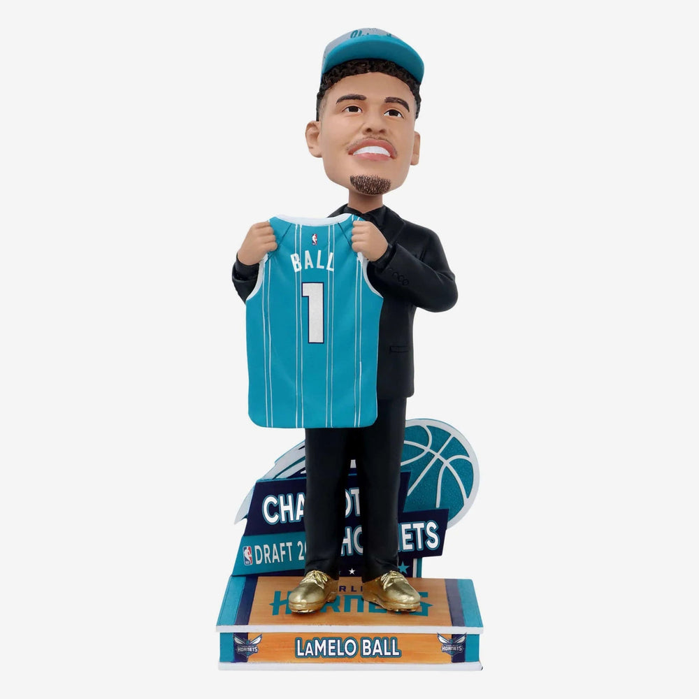 Lamelo Ball Charlotte Hornets 2020 Draft Pick NBA Bobblehead (ONLINE ORDER ONLY)