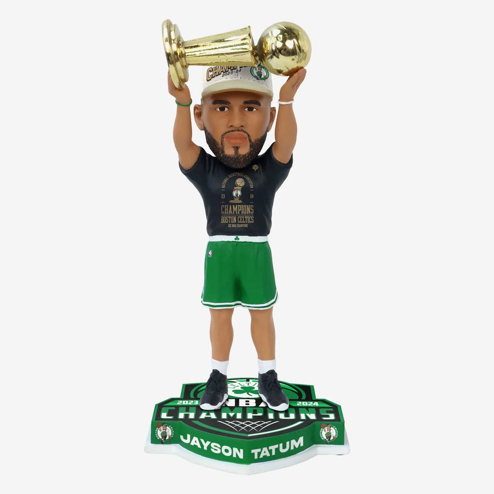 Boston Celtics 2024 NBA Champions Trophy Hoist Bobbleheads (ONLINE ORDER ONLY)