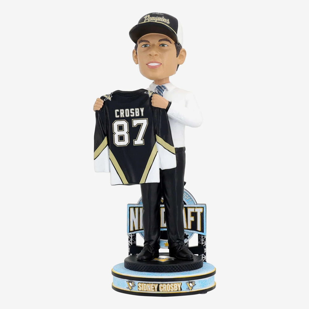 Sidney Crosby Pittsburgh Penguins 2005 NHL Draft Pick #1 Bobblehead (ONLINE ORDER ONLY)