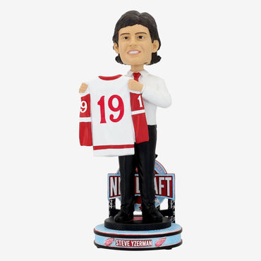 Steve Yzerman Detroit Red Wings 1983 NHL Draft Pick #4 Bobblehead (ONLINE ORDER ONLY)