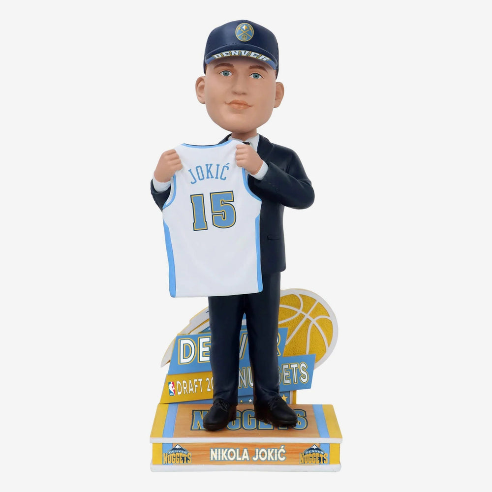 Nikola Jokic Denver Nuggets 2014 Draft Pick NBA Bobblehead (ONLINE ORDER ONLY)