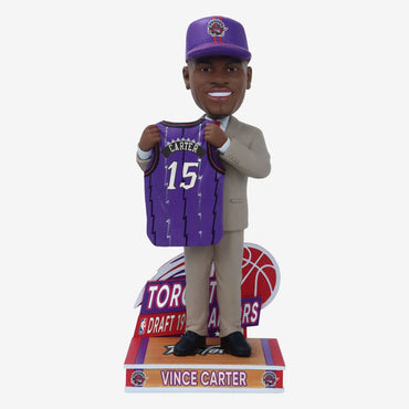 Vince Carter Toronto Raptors 1998 Draft Pick NBA Bobblehead (ONLINE ORDER ONLY)