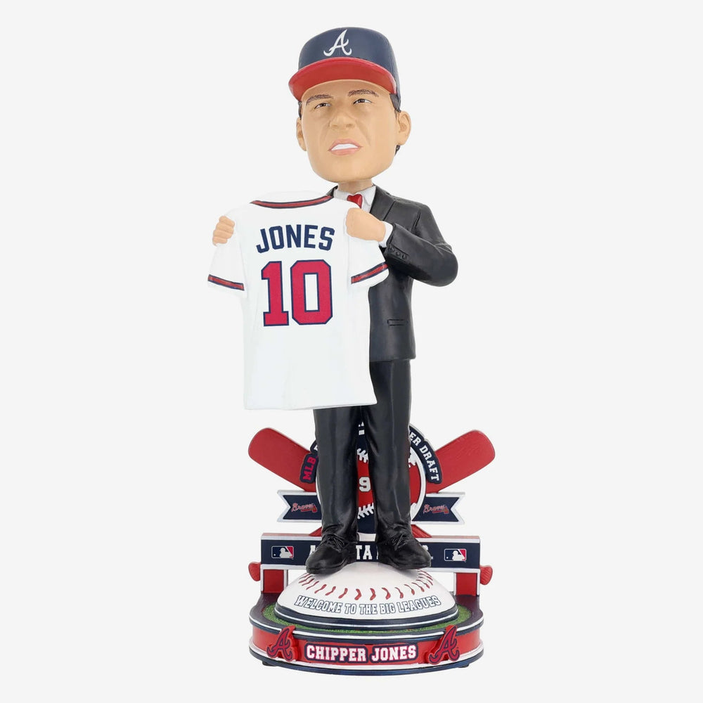 Chipper Jones Atlanta Braves 1990 MLB Draft Pick #1 Bobblehead (ONLINE ORDER ONLY)