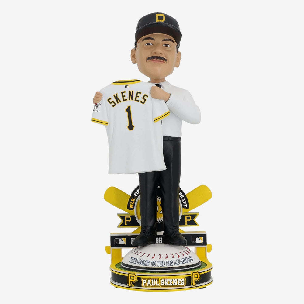 Paul Skenes Pittsburgh Pirates 2023 MLB Draft Pick #1 Bobblehead (ONLINE ORDER ONLY)