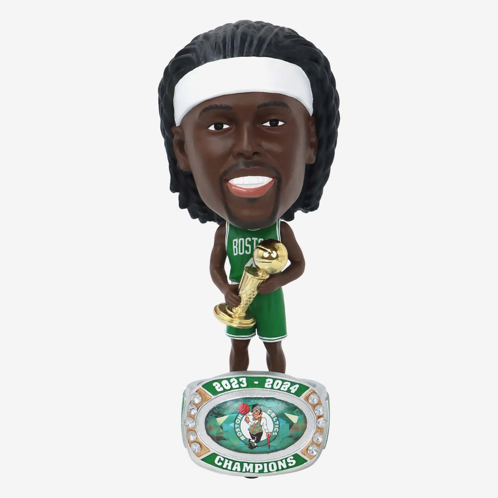 Boston Celtics 2024 NBA Champions Ring Base Bighead Bobbleheads (ONLINE ORDER ONLY)
