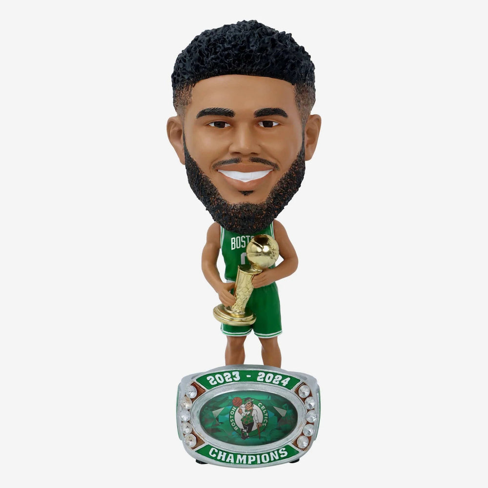 Boston Celtics 2024 NBA Champions Ring Base Bighead Bobbleheads (ONLINE ORDER ONLY)