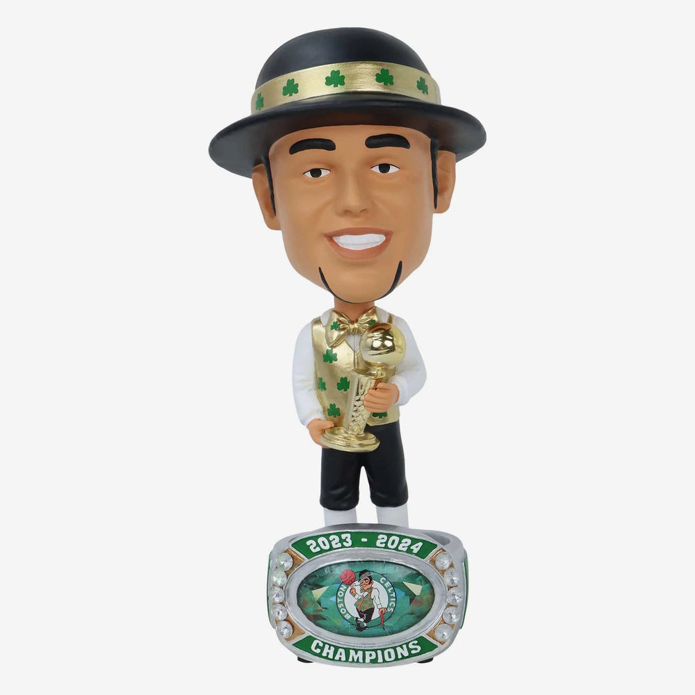 Boston Celtics 2024 NBA Champions Ring Base Bighead Bobbleheads (ONLINE ORDER ONLY)