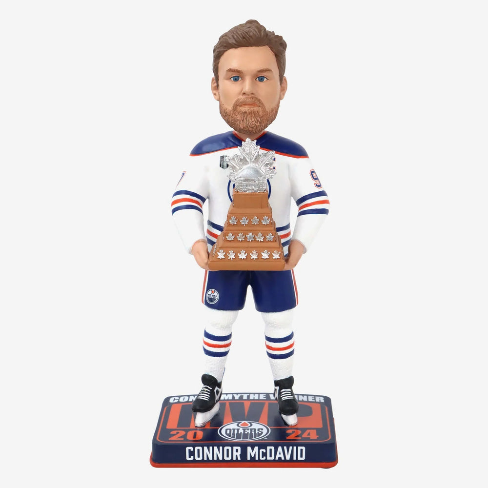 Connor McDavid Edmonton Oilers 2024 Stanley Cup MVP NHL Bobblehead (ONLINE ORDER ONLY)