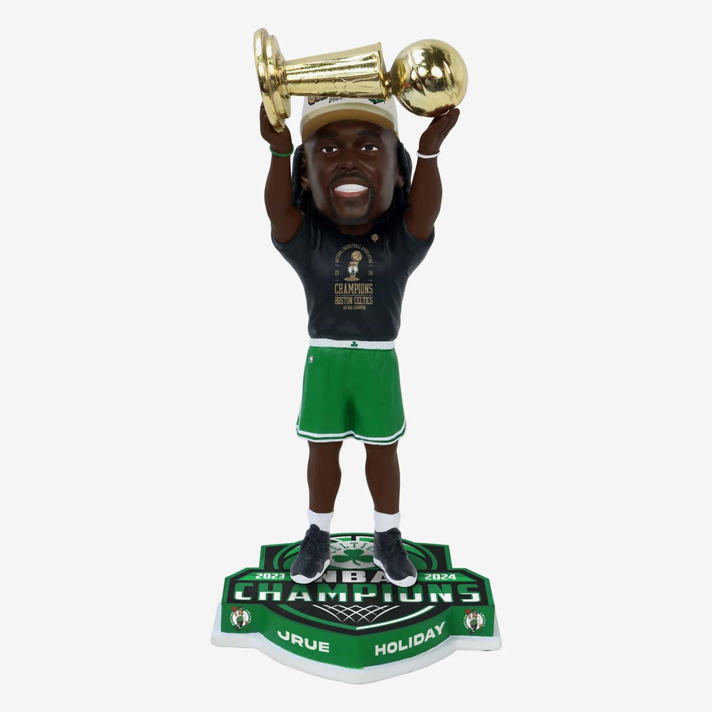 Boston Celtics 2024 NBA Champions Trophy Hoist Bobbleheads (ONLINE ORDER ONLY)