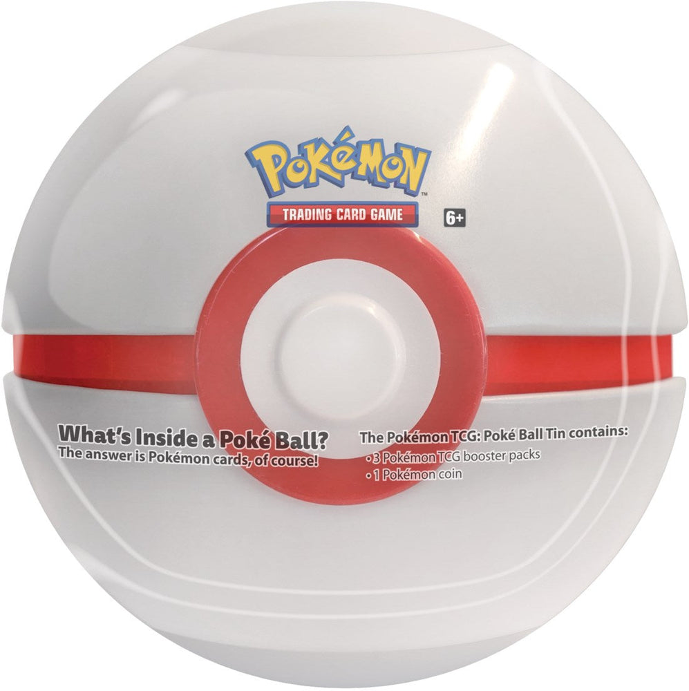 Pokemon - Poke Ball Tin - Premier Ball [MCAP - 000] (ONLINE ORDER ONLY)