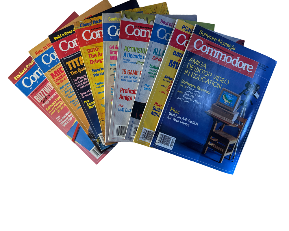 Commodore Magazine 1989 Back Issue(s) C64 C128 VIC-20 Commodore 64 Magazine (Online Order Only)