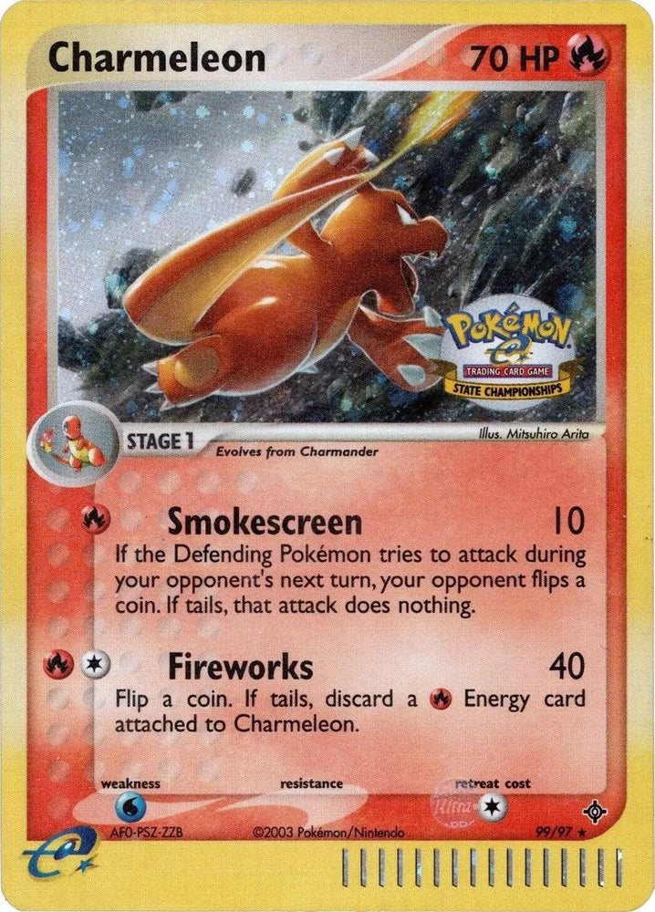 Charmeleon (99/97) (State Championship) [EX: Dragon] (Online Only)