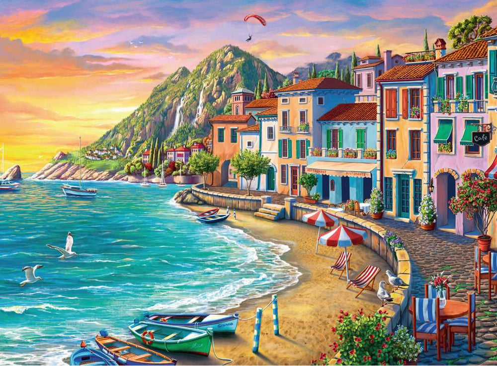 Puzzle: Large Format - Romantic Sunset (ONLINE ORDER ONLY)