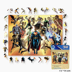 Justice League Super-Hero Wooden Jigsaw Puzzle (Online Order Only)