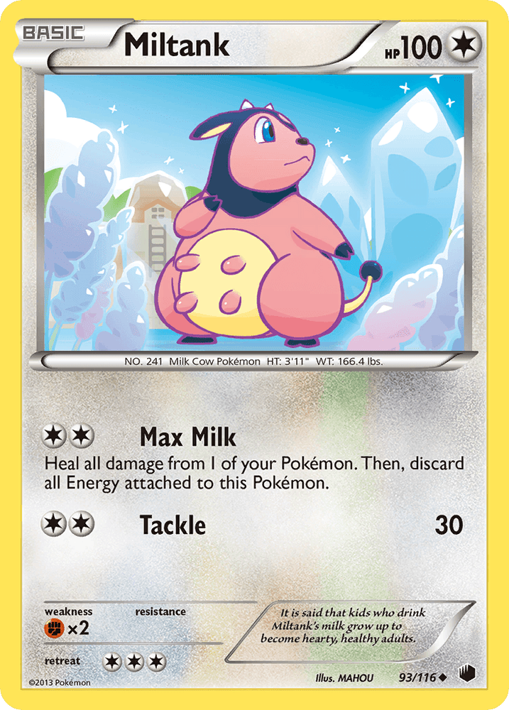 Miltank (93/116) [Black & White: Plasma Freeze] (Online Only)