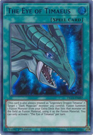 The Eye of Timaeus (Blue) [DLCS-EN007] Ultra Rare (ONLINE ORDER ONLY)